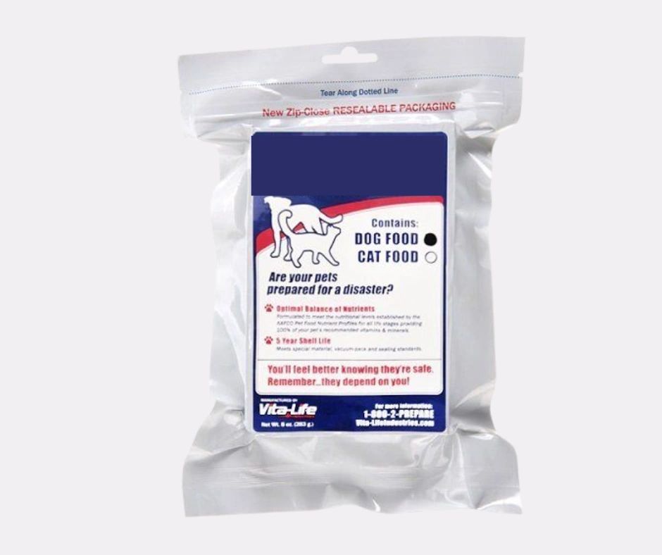 Emergency Dog Food Ration